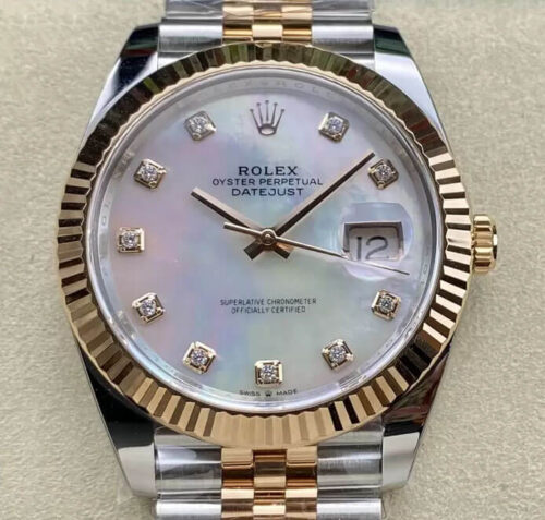 Rolex Datejust 41MM M126331-0014 Clean Factory Mother-Of-Pearl Dial Replica Watch